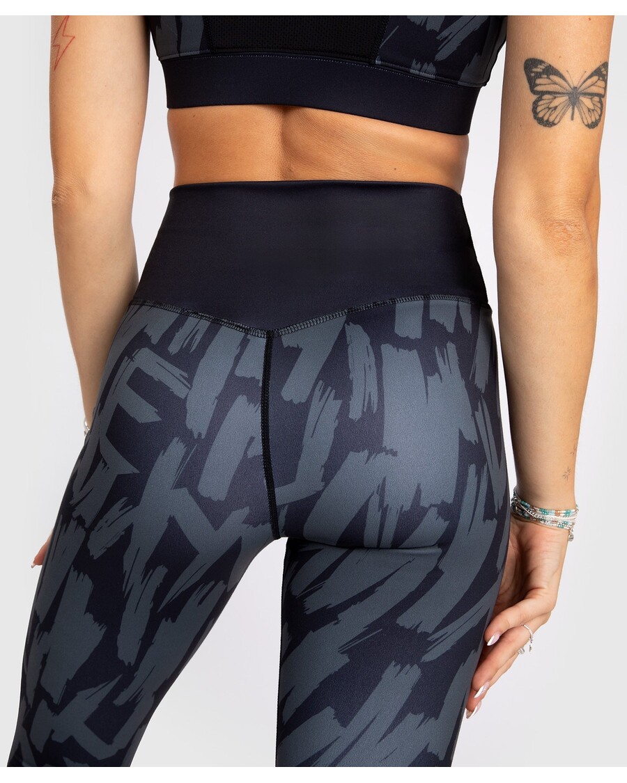 Venum Graffiti Women’s Full-Length Leggings - Urban Charcoal