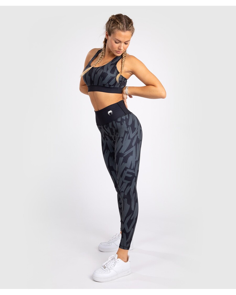 Venum Graffiti Women’s Full-Length Leggings - Urban Charcoal