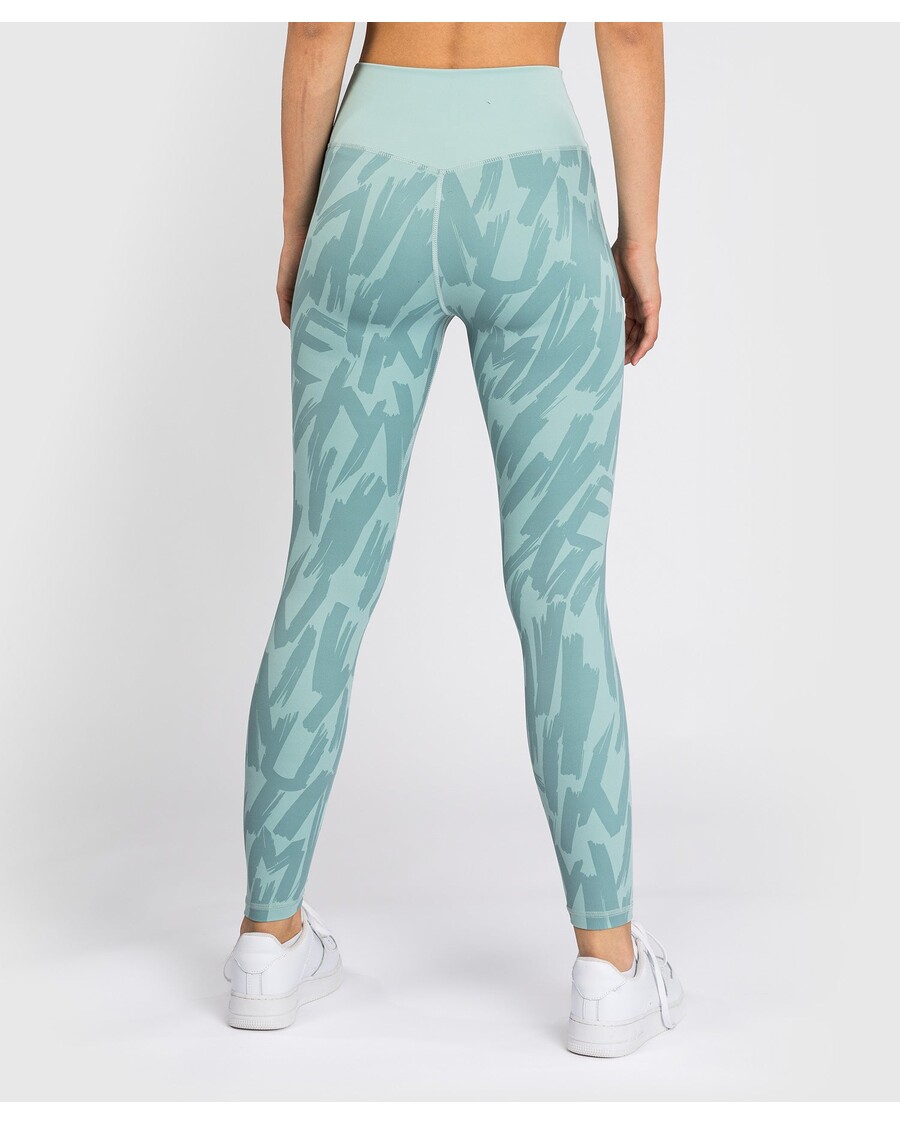 Venum Graffiti Leggings I Fuld Længde Til Kvinder - Aqua