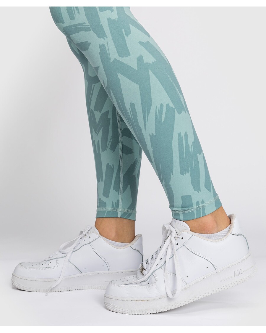 Venum Graffiti Leggings I Fuld Længde Til Kvinder - Aqua