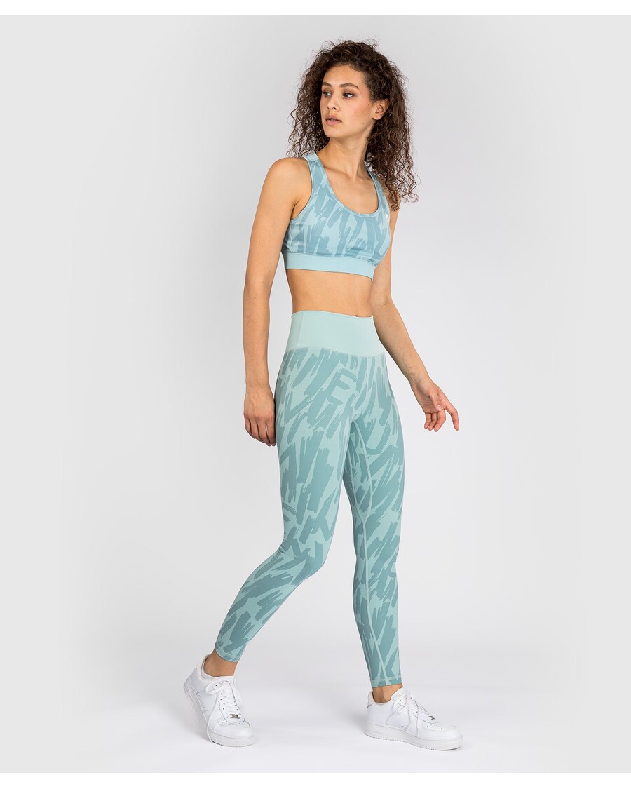 Legging Panjang Wanita Venum Graffiti - Aqua