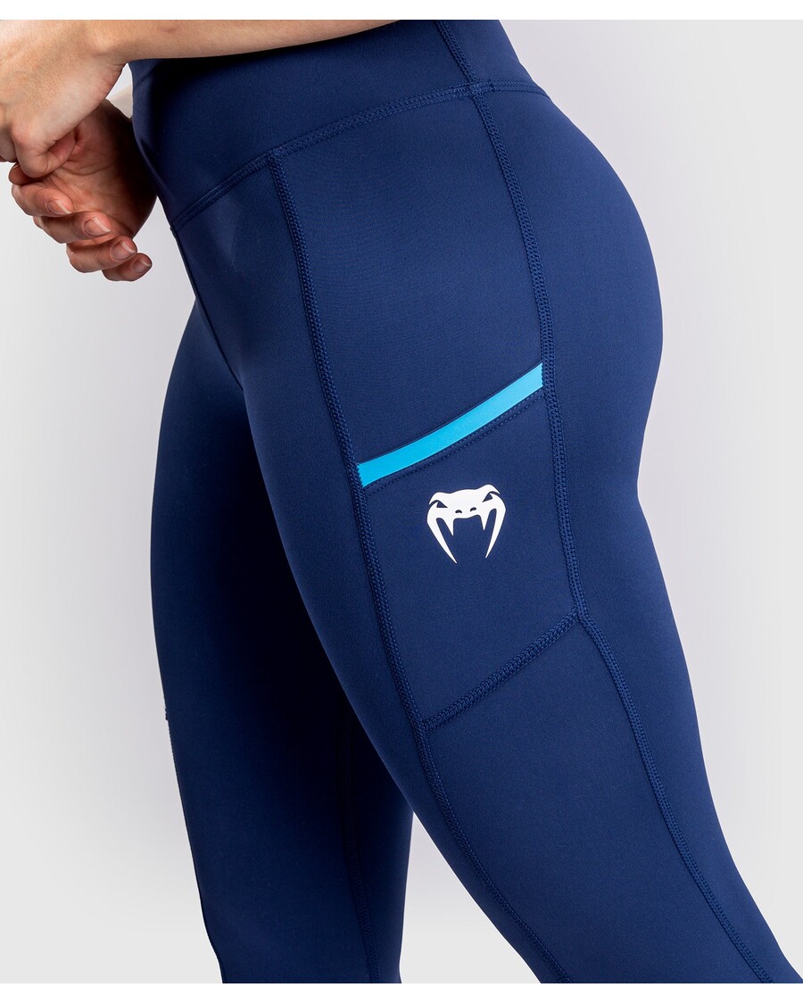 Venum X Top Rank Original Women's Full-Length Leggings - Navy Blue