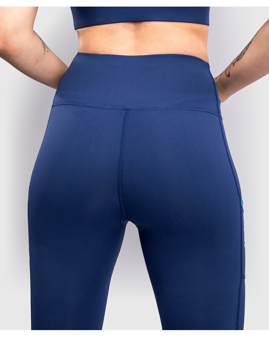 Venum X Top Rank Original Women's 7/8 Leggings - Navy Blue