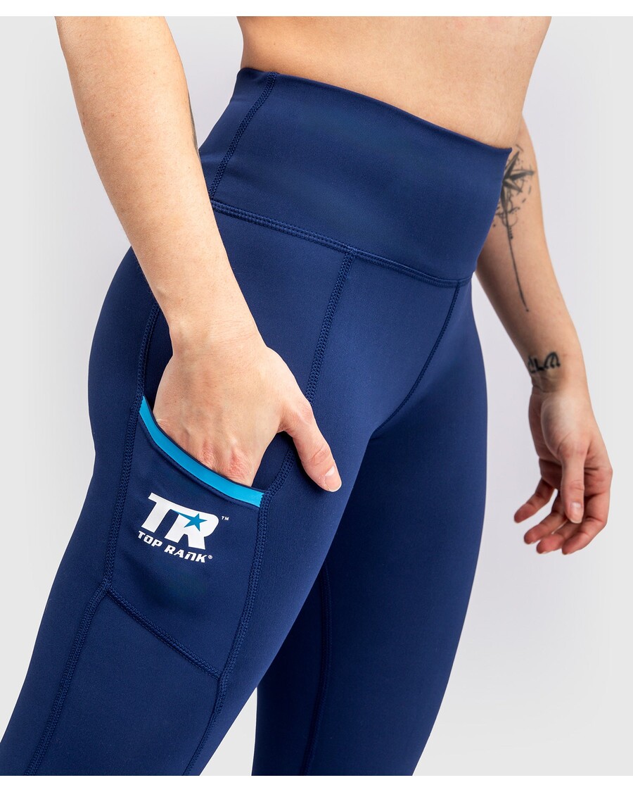Venum X Top Rank Original Women's 7/8 Leggings - Navy Blue