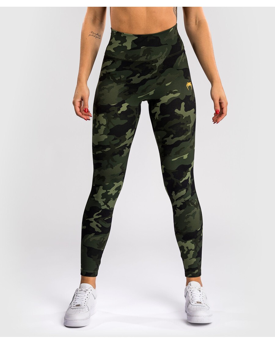 Legging Panjang Wanita Venum X Sophia Rose - Kamuflase Hutan