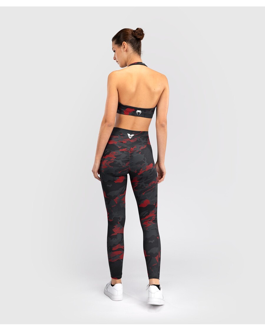 Venum X Sophia ローズ レディース フルレングス レギンス - アーバン レッド カモフラージュ