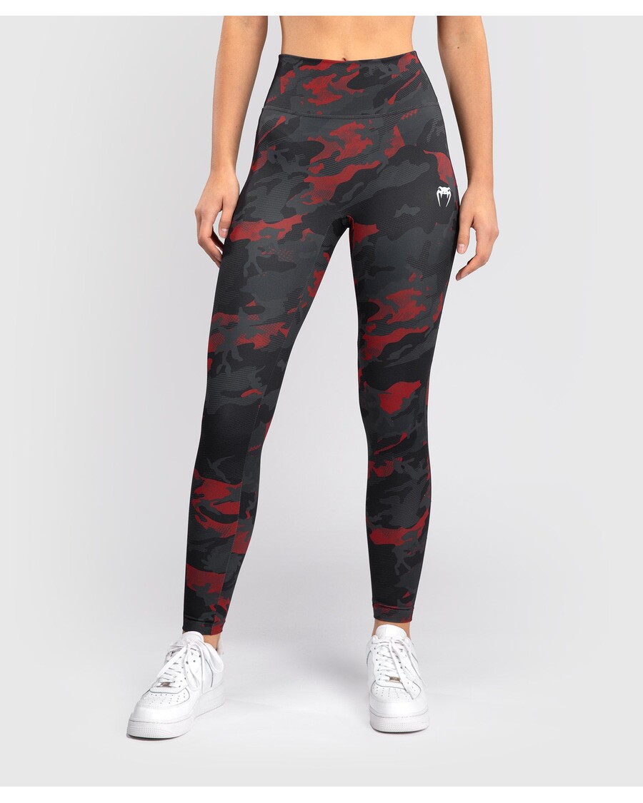 Legging Panjang Wanita Venum X Sophia Rose - Kamuflase Merah Perkotaan