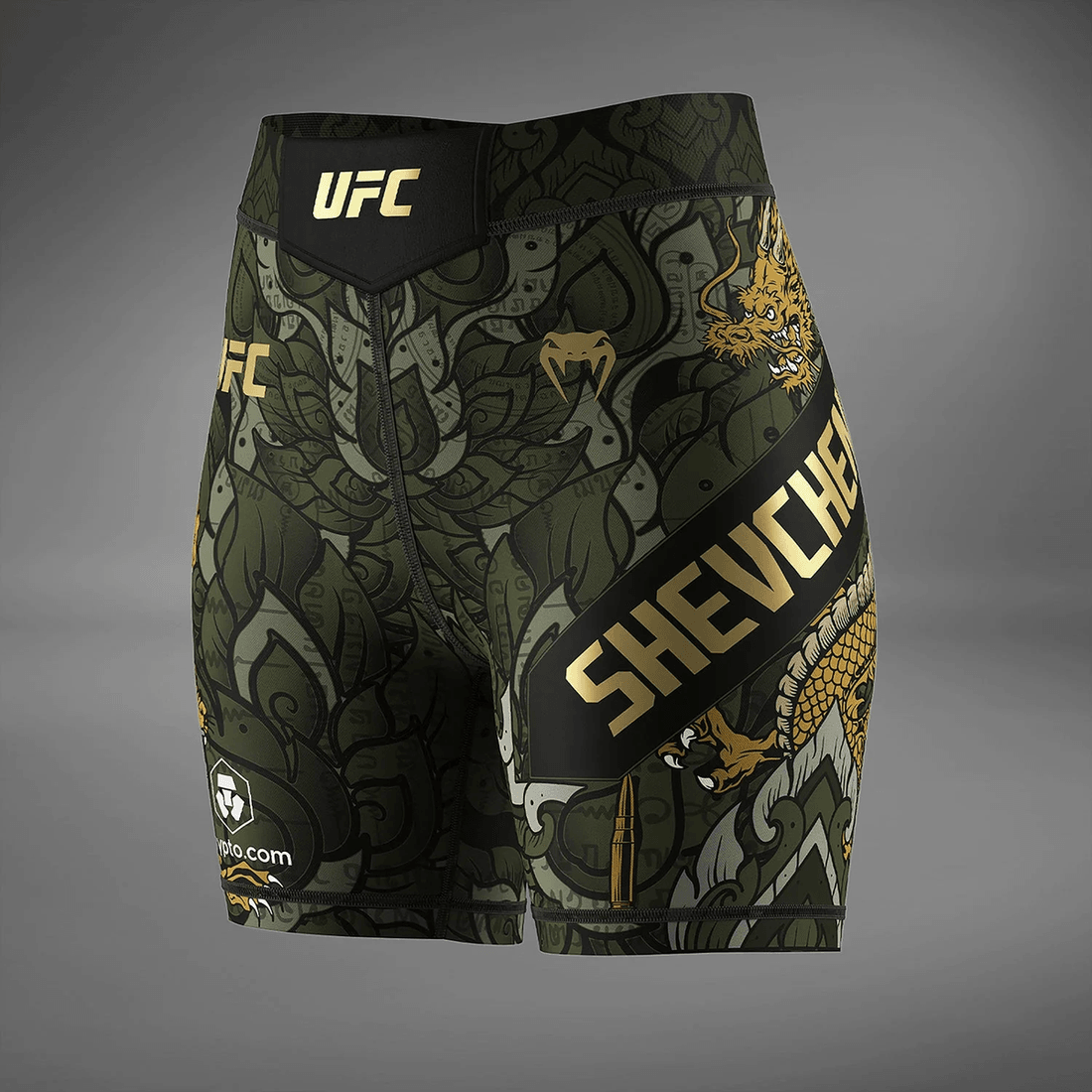 Women’s UFC Unrivaled by Venum Green Valentina Shevchenko Vale Tudo Short