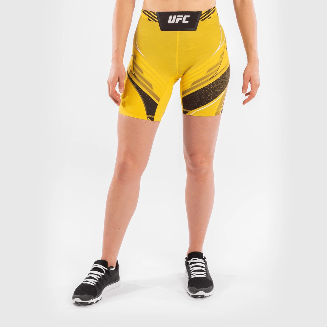 UFC Venum Authentic Fight Night Women's Vale Tudo Shorts - Long Fit - Yellow