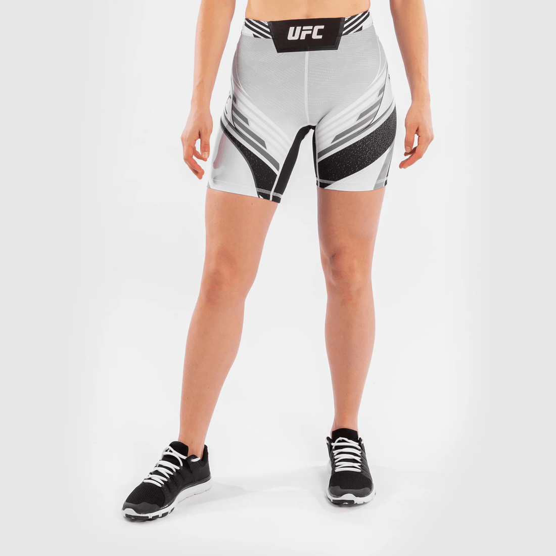 UFC Venum Authentic Fight Night Women's Vale Tudo Shorts - Long Fit - White