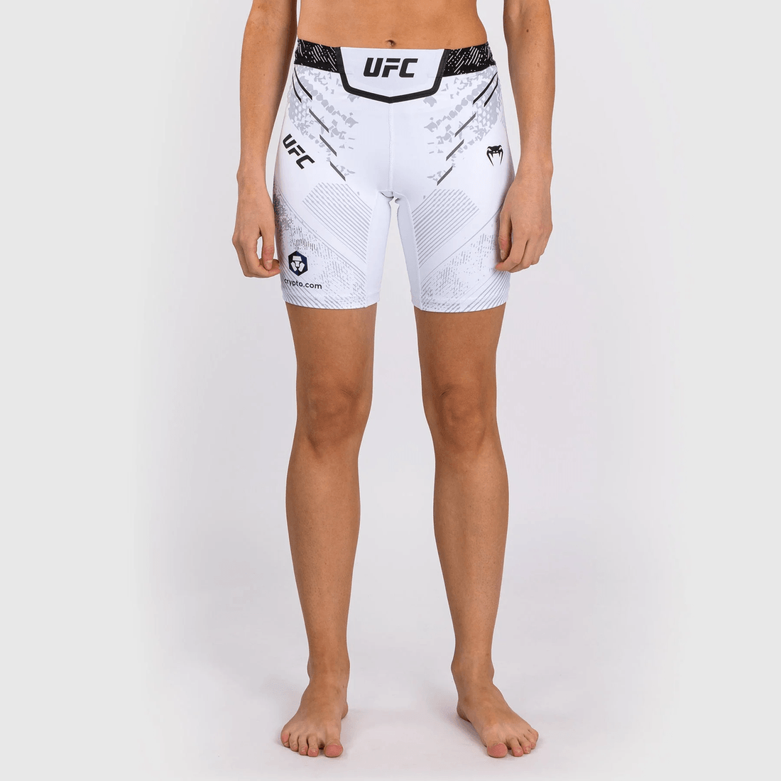 UFC Adrenaline by Venum Authentic Fight Night Women’s Vale Tudo Short - Long Fit - White