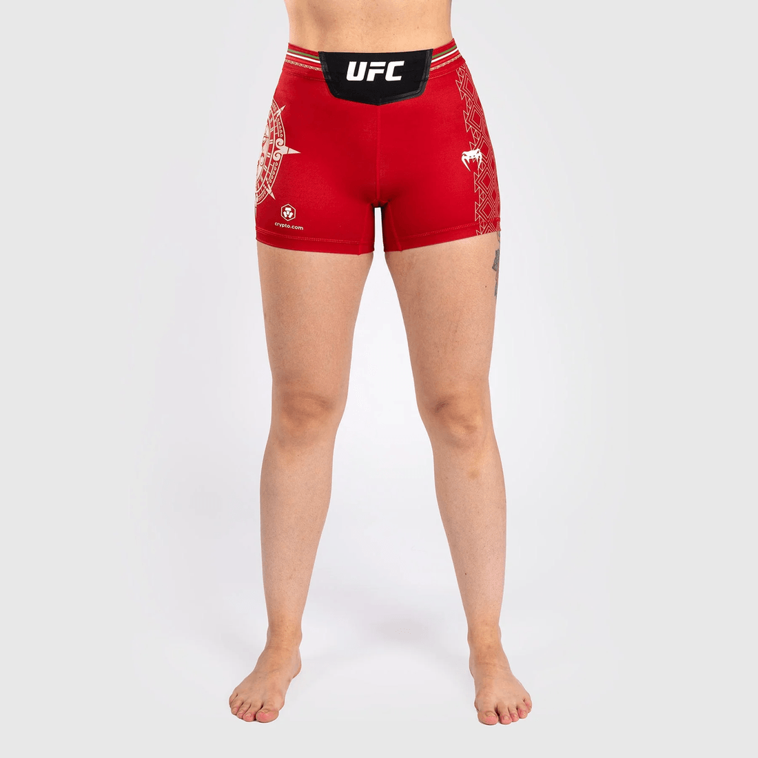 Noche UFC by Venum Authentic Fight Night Women’s Vale Tudo Short - Short Fit - Red