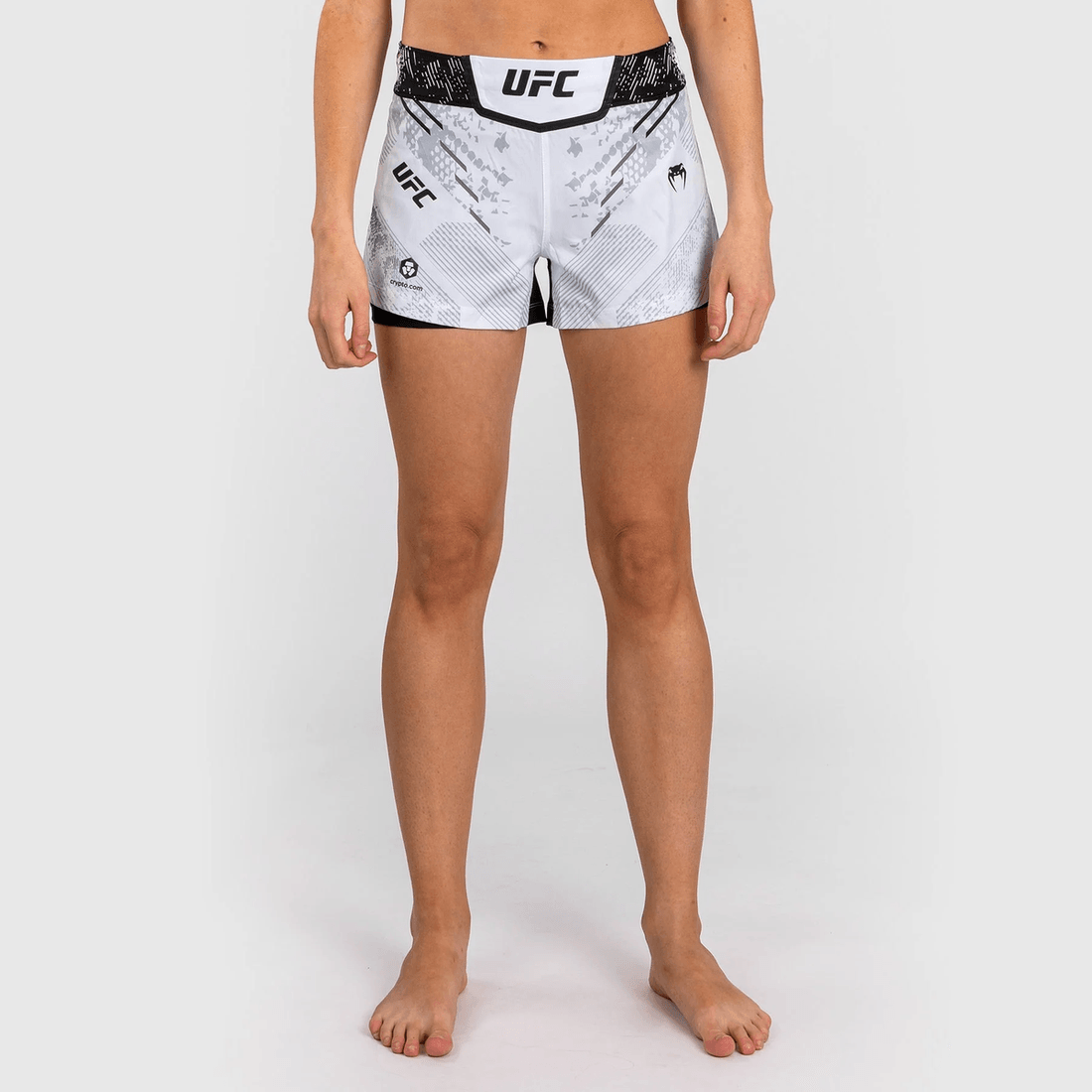 UFC Adrenaline by Venum Authentic Fight Night Women’s Fight Short - White