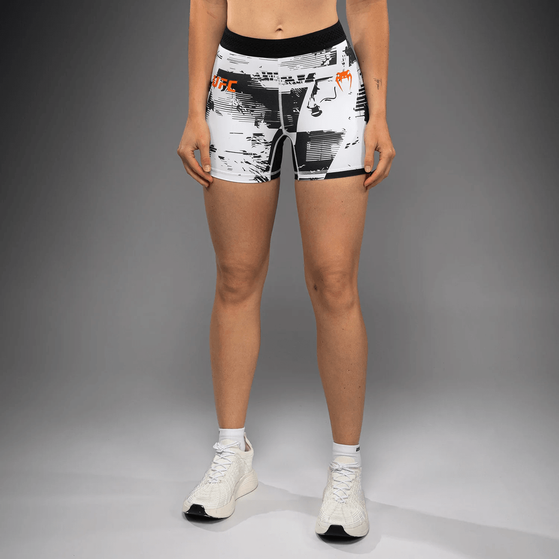 Women’s UFC Zenith by Venum White Authentic Fight Week Performance Vale Tudo Short