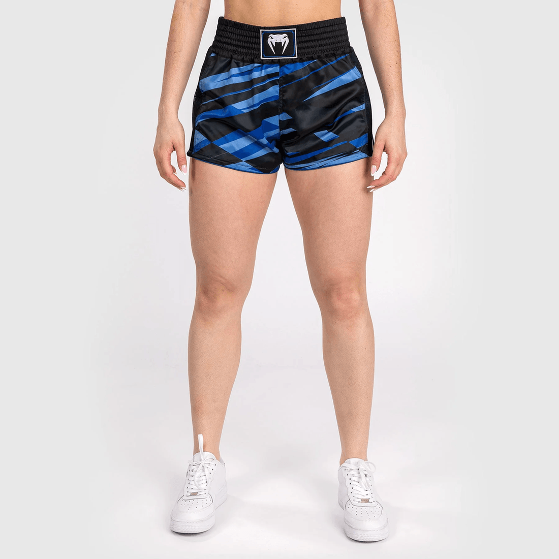 Venum Abyss Women’s Muay Thai Shorts - Shadow Blue