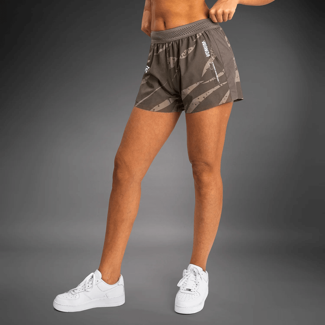 UFC Adrenaline by Venum Fight Week Women’s Performance Short - Desert Camo