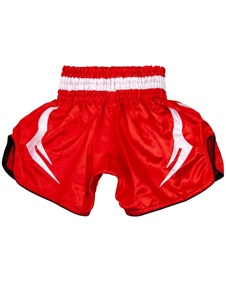 Venum Bangkok Inferno Muay Thai Short Voor Kinderen - Rood/wit