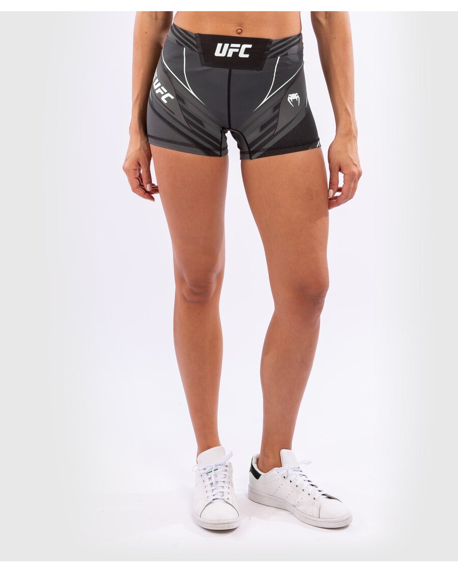 Ufc Venum Authentic Fight Night ženske Vale Tudo Kratke Hlače - Kratki Kroj - Crne