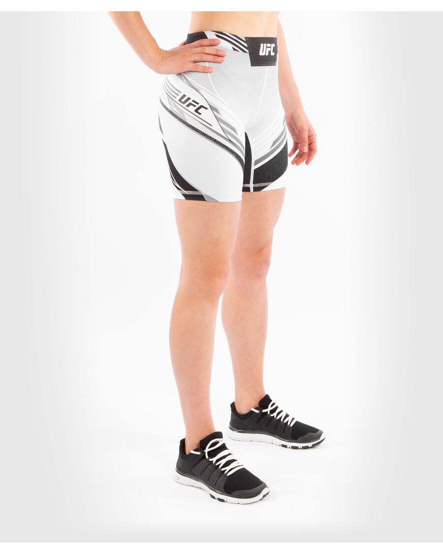 UFC Venum Authentic Fight Night Women's Vale Tudo Shorts - Long Fit - White
