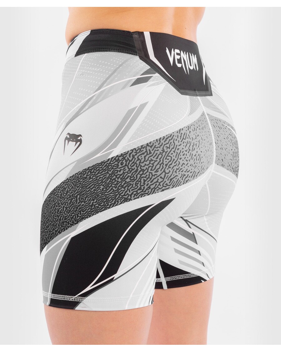 UFC Venum Authentic Fight Night Women's Vale Tudo Shorts - Long Fit - White