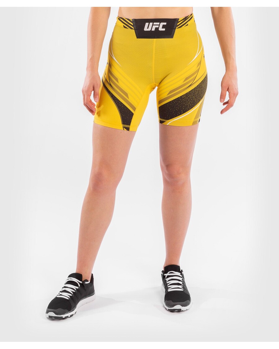 Celana Pendek Vale Tudo Wanita Ufc Venum Authenticfight Night - Long Fit - Kuning