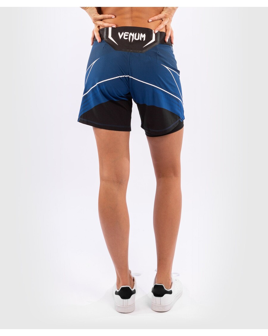 UFC VENUM オーセンティック ファイト ナイト 女性用ショーツ - ロングフィット - ブルー