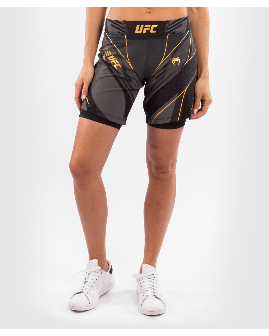 Celana Pendek Wanita Ufc Venum Authenticfight Night - Long Fit - Juara