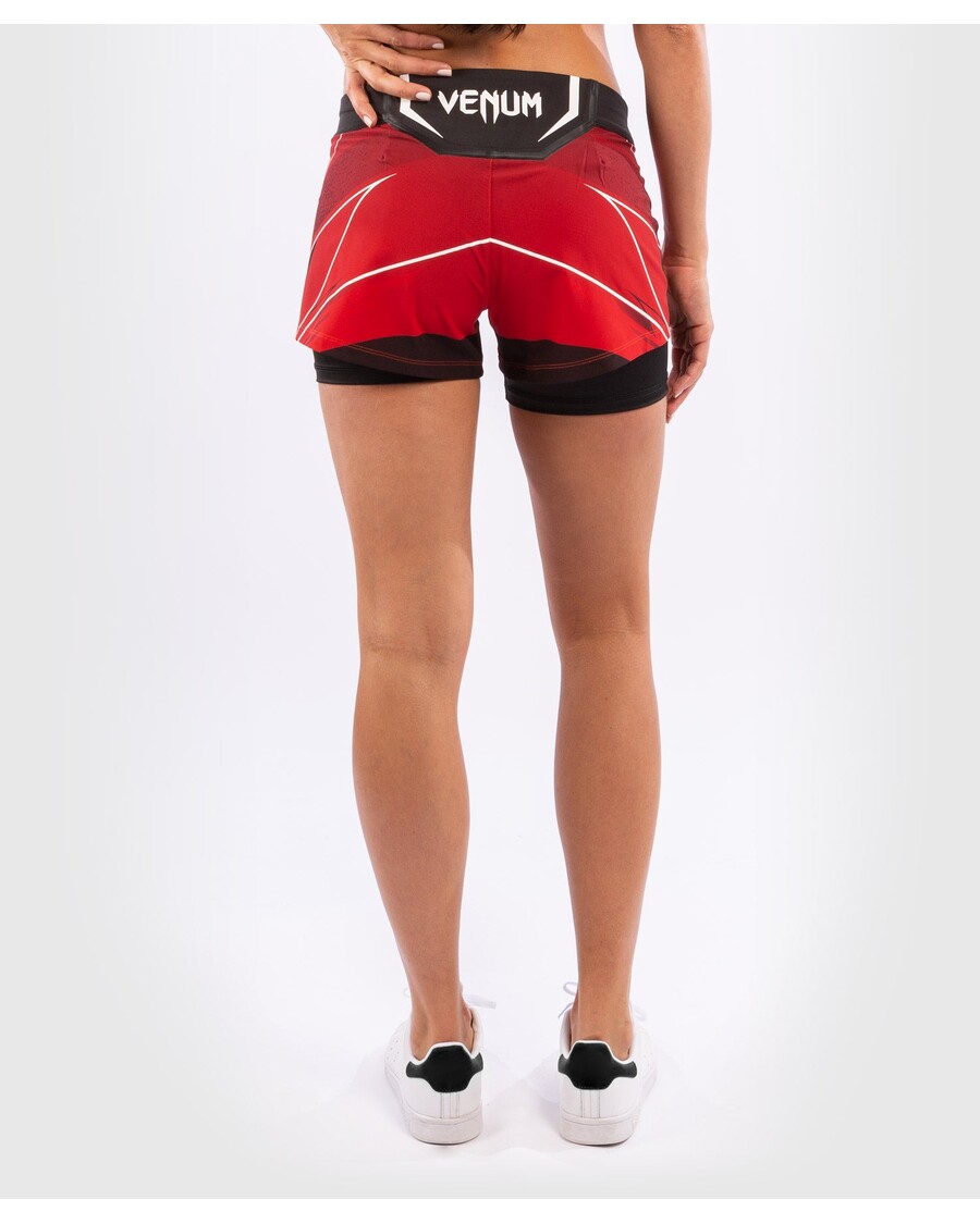 Dámské Kraťasy Ufc Venum Authentic Fight Night - Krátký Střih - červená