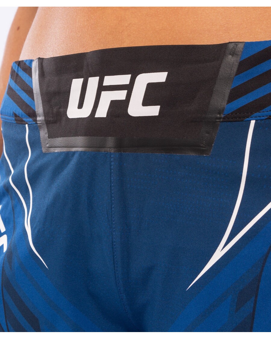 Ufc Venum אותנטי Fight Night מכנסיים קצרים לנשים - גזרה קצרה - כחול