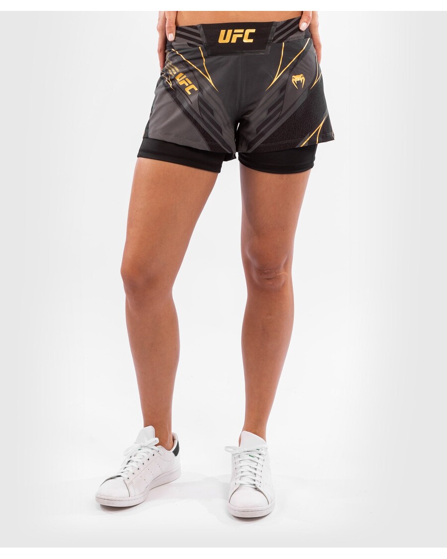 Celana Pendek Wanita Ufc Venum Authenticfight Night - Short Fit - Juara