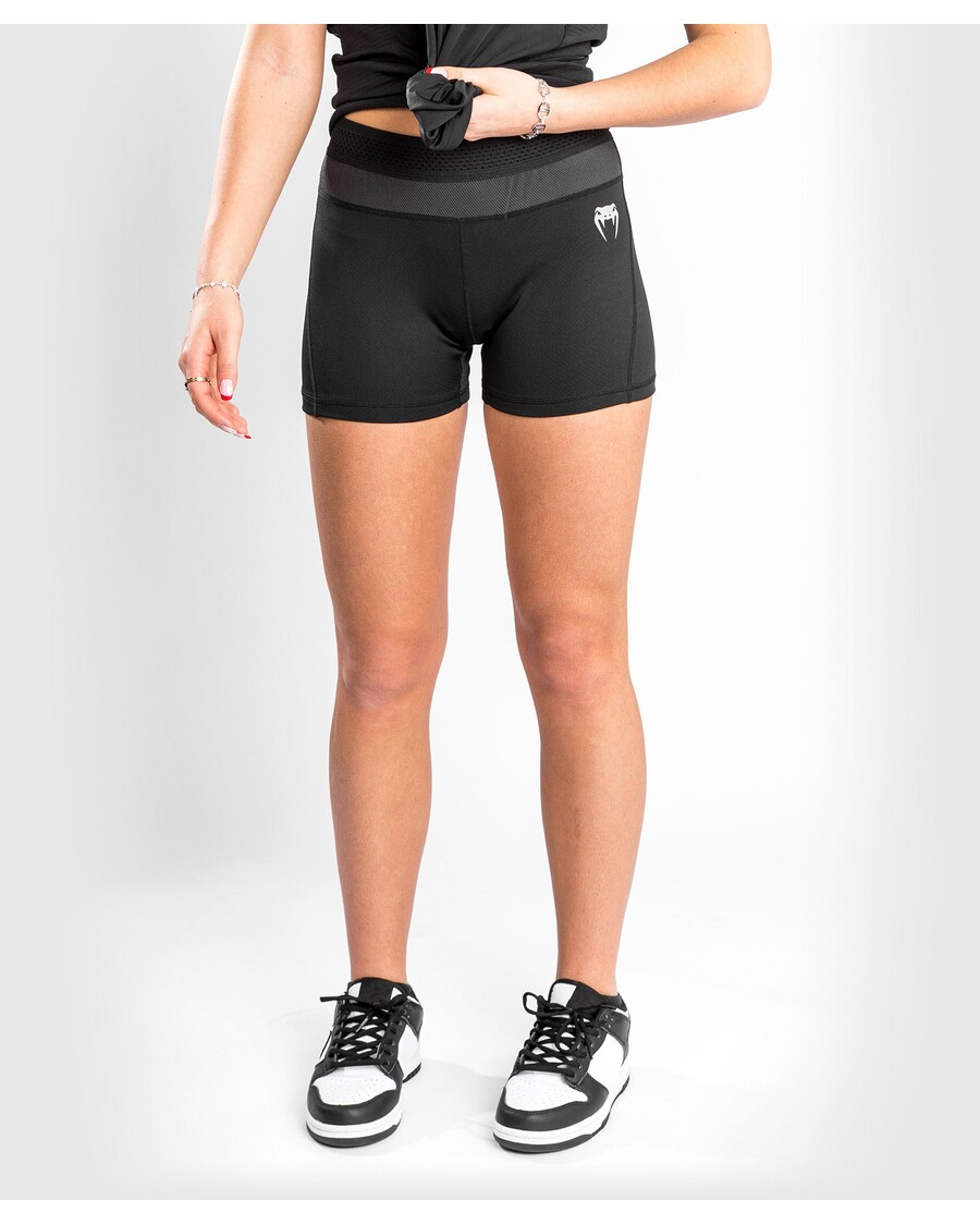 Shorts De Compressão Venum Tempest 2.0 - Para Mulheres - Preto/cinza