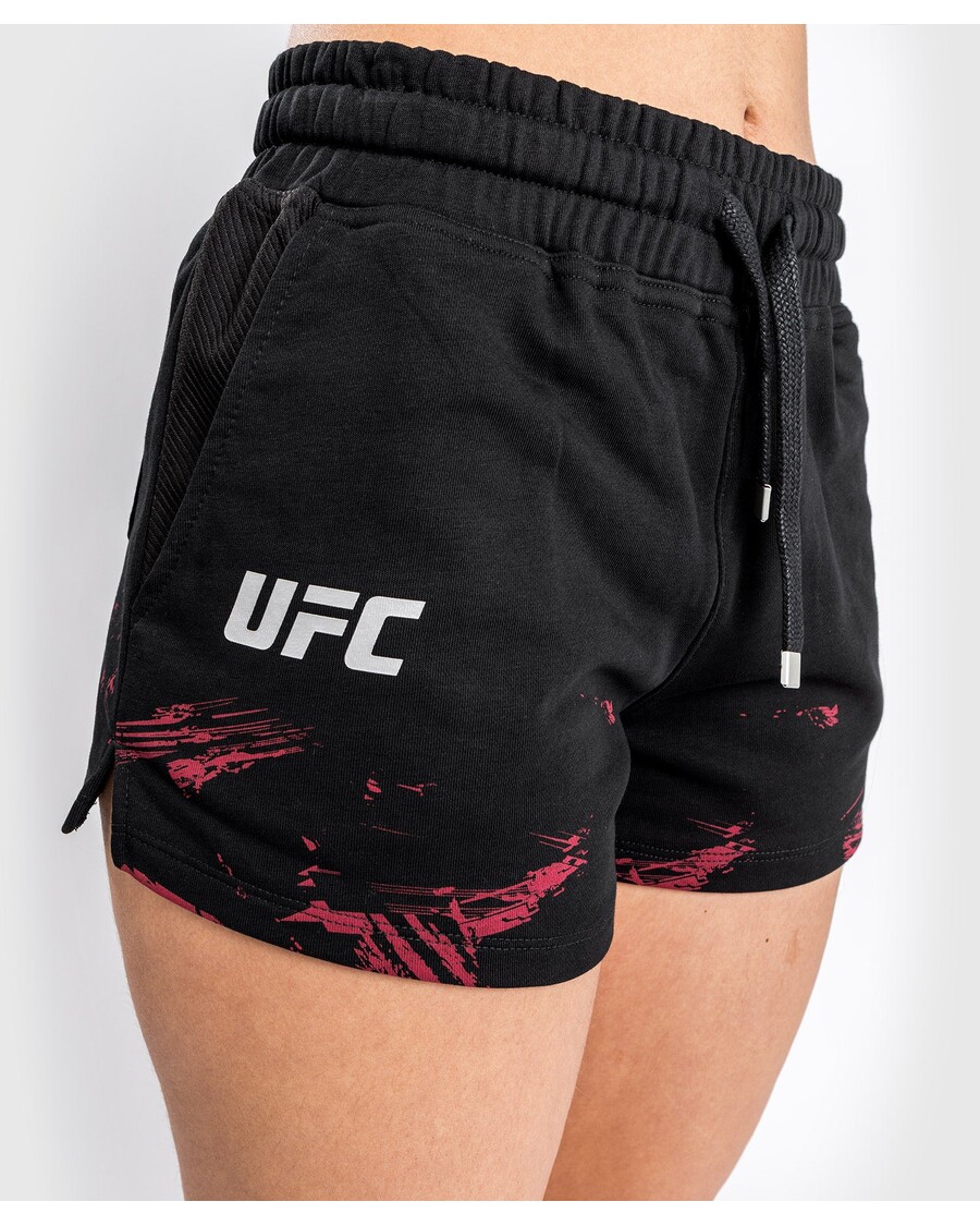 Celana Pendek Wanita Ufc Venum Authenticfight Week 2.0 - Hitam/merah