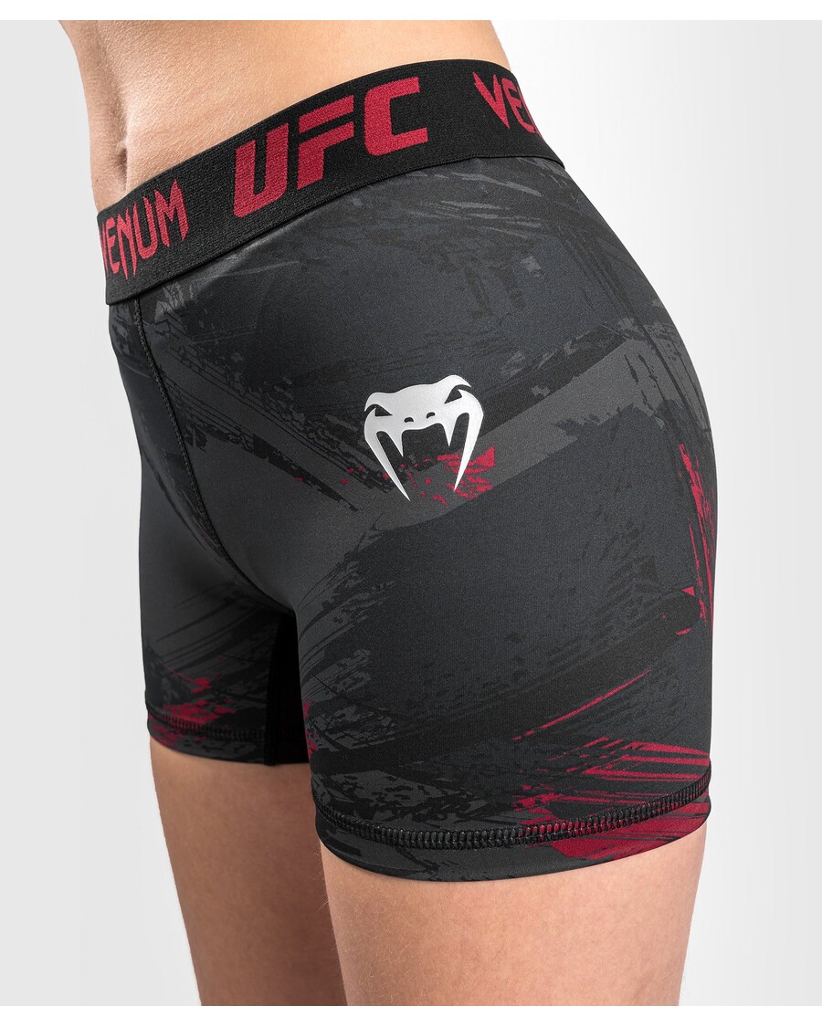 Ufc Venum Authentic Pertarungan Minggu 2.0 Wanita Vale Tudo Pendek - Hitam/merah