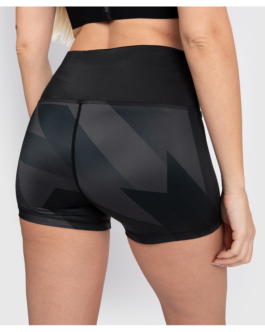 Компресионни шорти Venum Razor - дамски - черни/златни