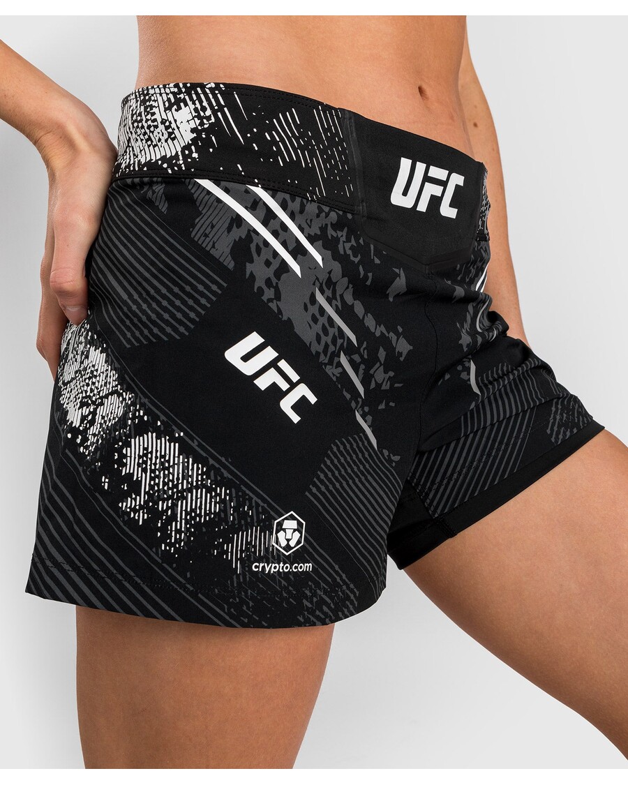 Ufc Adrenaline Van Venum Authentieke Fight Night Damesgevecht Kort - Zwart