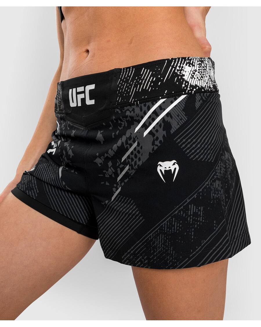 Ufc Adrenaline Van Venum Authentieke Fight Night Damesgevecht Kort - Zwart