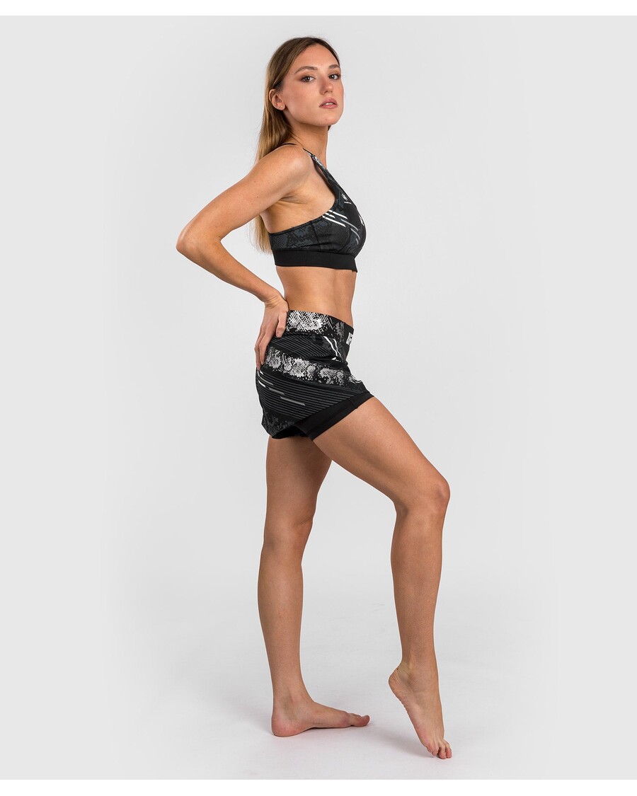 Ufc Adrenaline Van Venum Authentieke Fight Night Damesgevecht Kort - Zwart