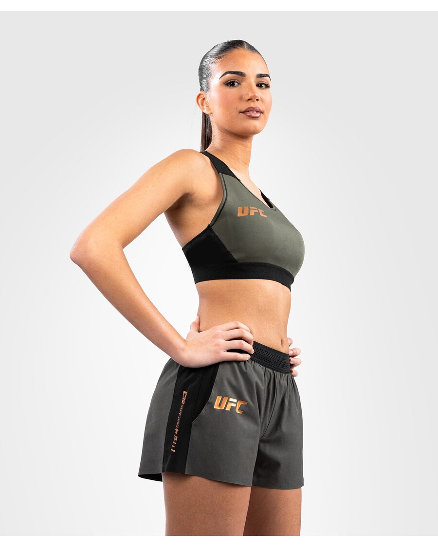 Ufc Adrenaline By Venum Fight Week Naiste Esitus Lühike - Khaki