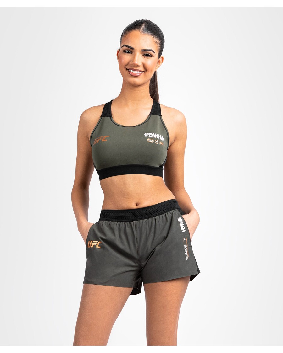 Ufc Adrenaline By Venumfight Week Penampilan Wanita Pendek - Khaki