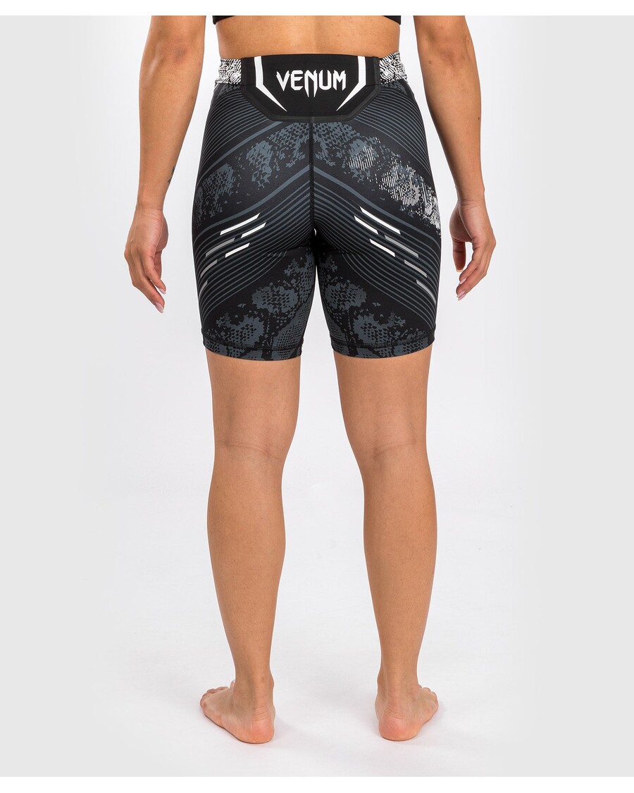 Ufc Adrenaline By Venum Autentický Bojový Večer Dámské Vale Tudo Krátký - Dlouhý Střih - černý