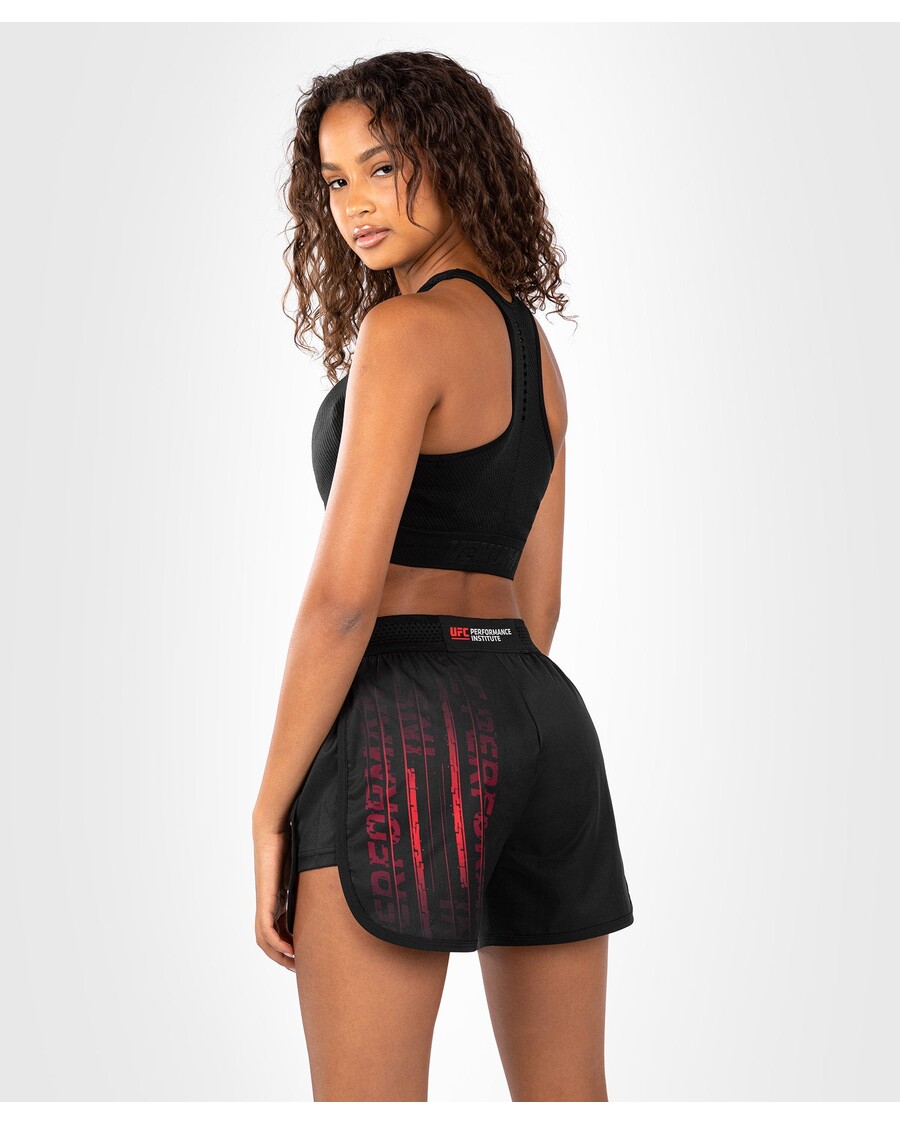 Ufc Venum Performance Institute 2.0 Dames Performance Short - Zwart/rood