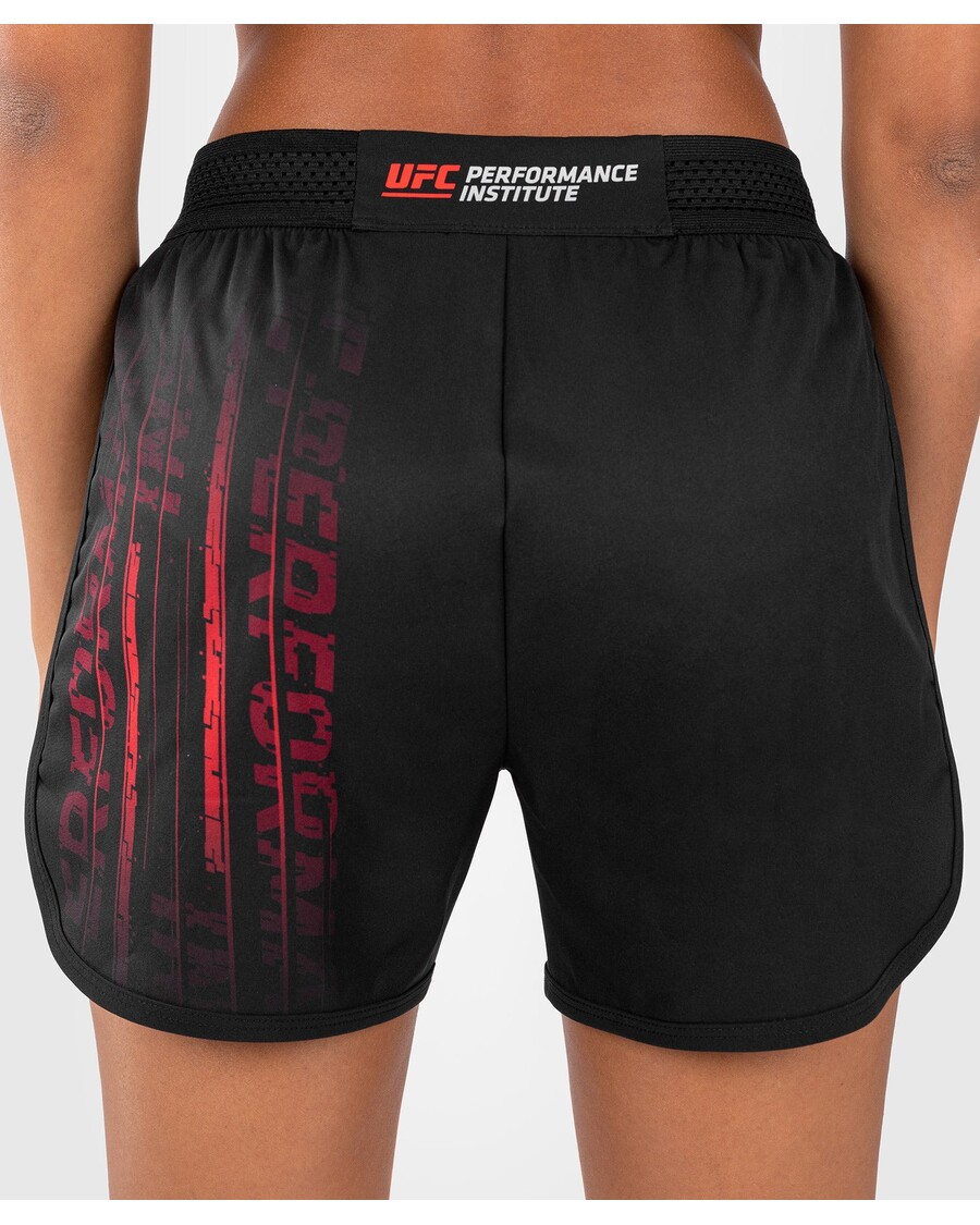 Ufc Venum Performance Institute 2.0 Dames Performance Short - Zwart/rood