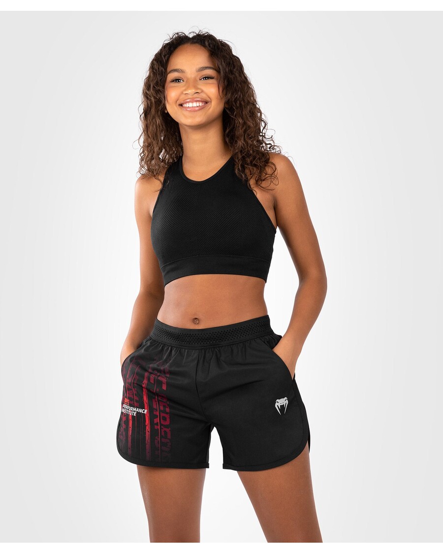 Ufc Venum Performance Institute 2.0 Performa Wanita Pendek - Hitam/merah