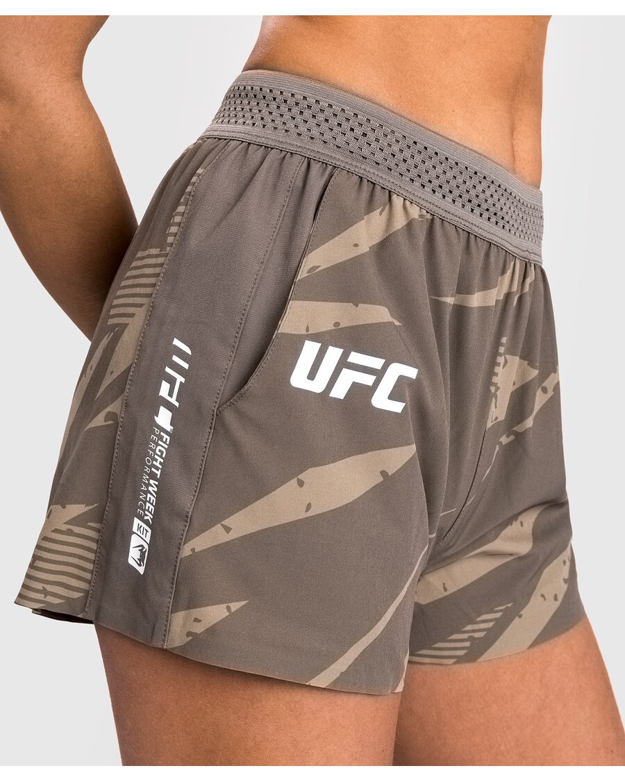 Ufc Adrenaline Van Venum Fight Week Damesprestatie Kort - Woestijncamo