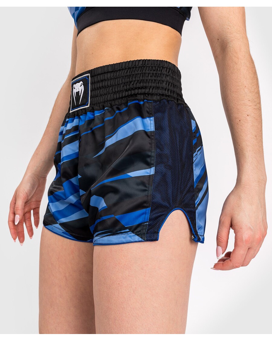 מכנסיים קצרים מואי תאי לנשים Venum Abyss - צללית כחולה