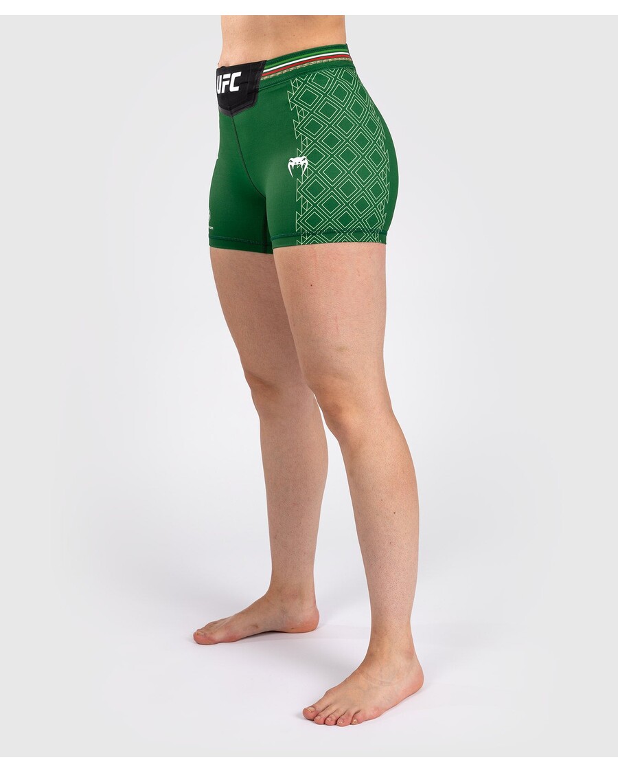 Noche Ufc מאת Venum אותנטי קרב לילה לנשים ואלי טודו קצר - קצר בכושר - ירוק