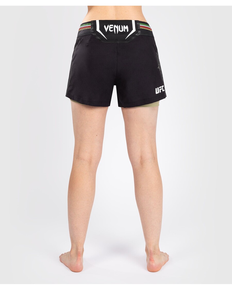 Noche Ufc By Venum אותנטי קרב לילה קרב נשים קצר - שחור