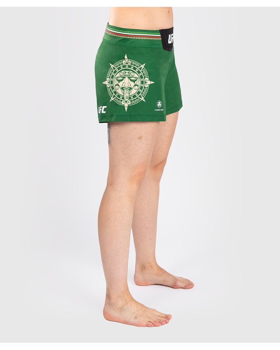 Noche Ufc By Venum אותנטי קרב לילה קרב נשים קצר - ירוק