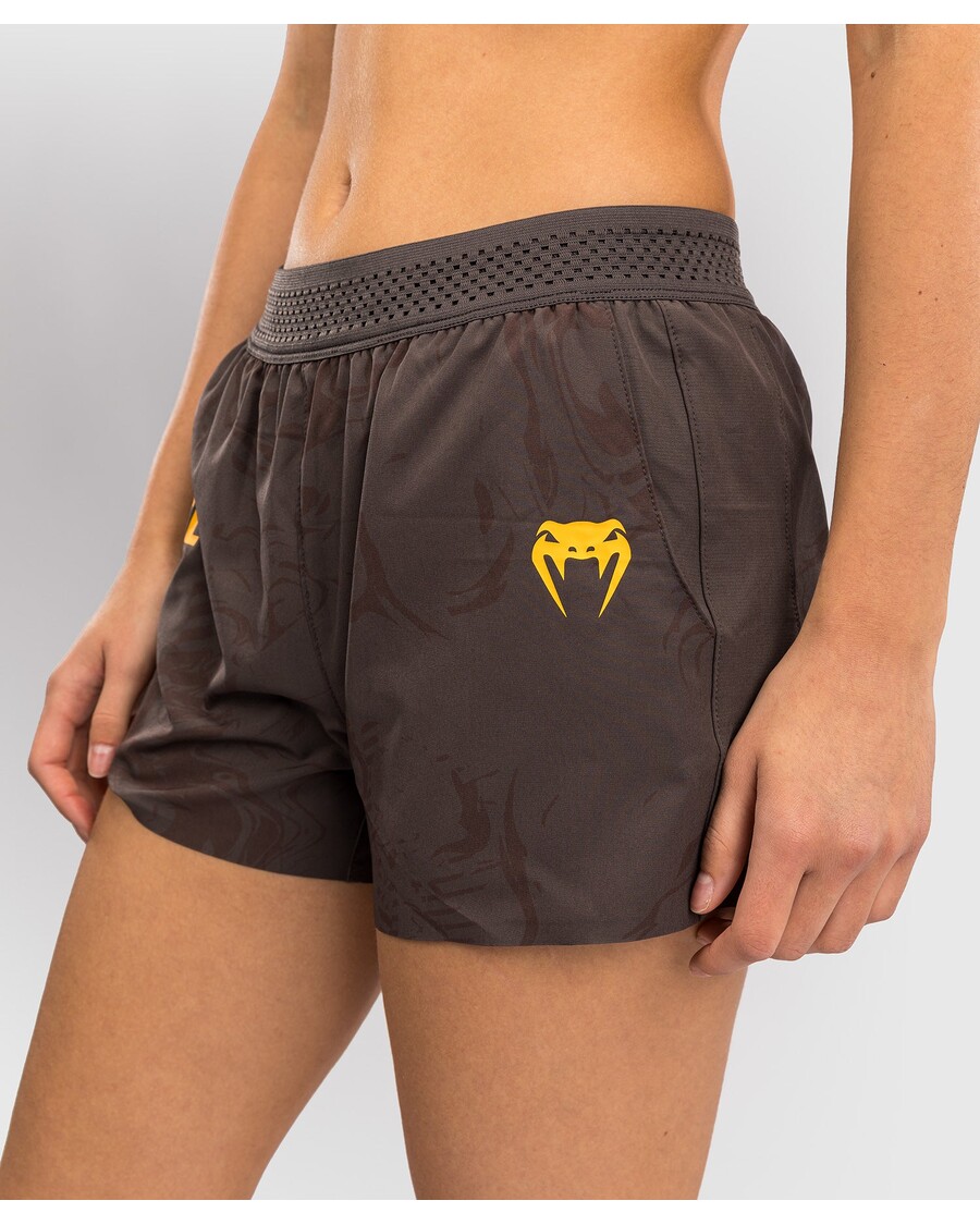 Ufc Fusion Van Venum Fight Week Damesprestatie Kort - Aardebruin