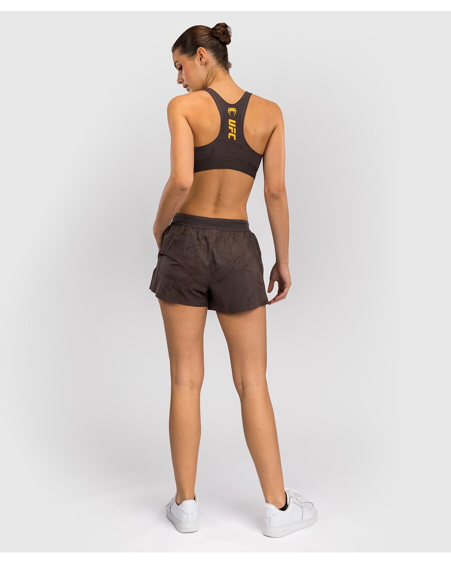 Ufc Fusion Van Venum Fight Week Damesprestatie Kort - Aardebruin